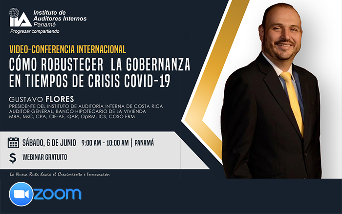 Video-Conferencia: Cómo Robustecer la Gobernanza en tiempos de Crisis COVID-19
