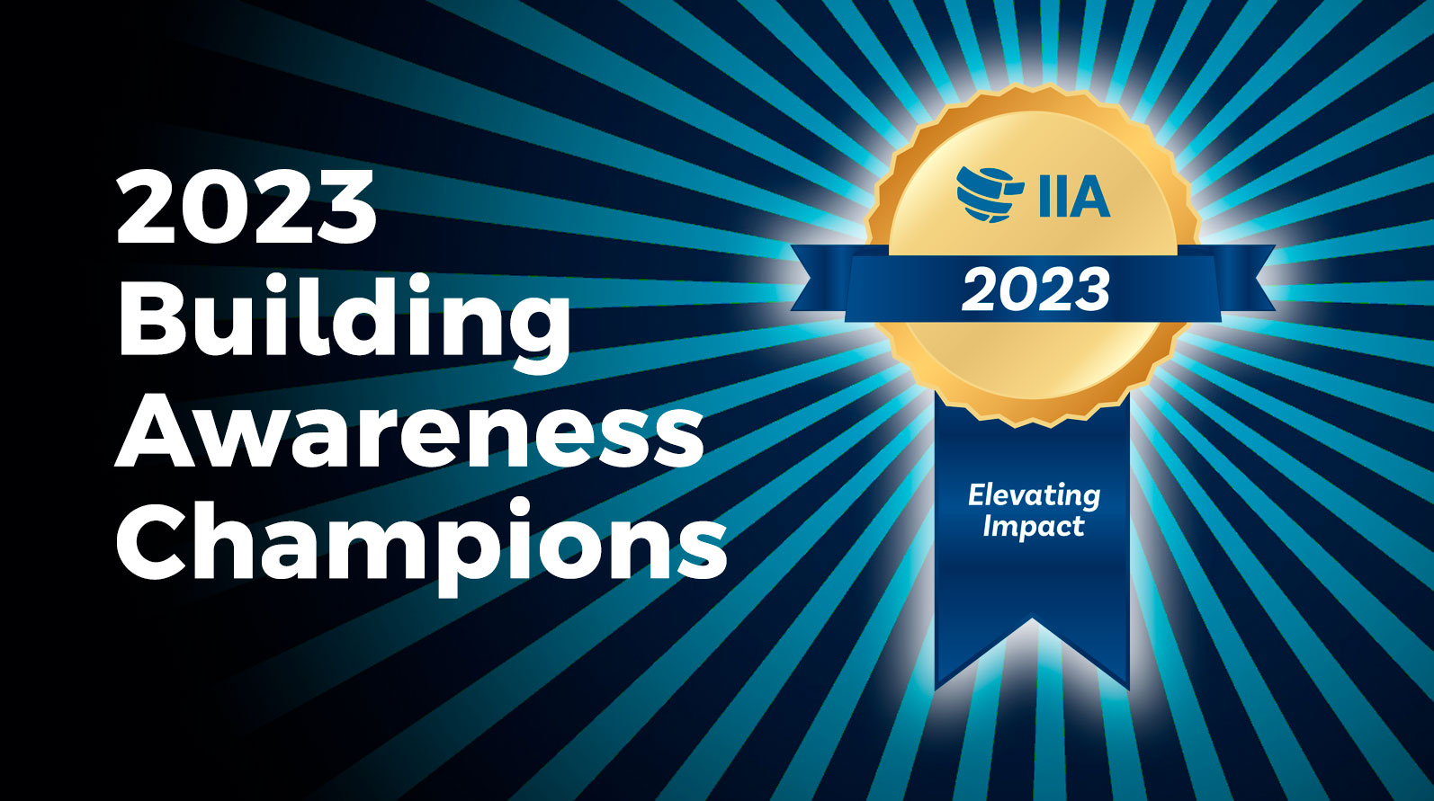 2023 Building Awareness Champions