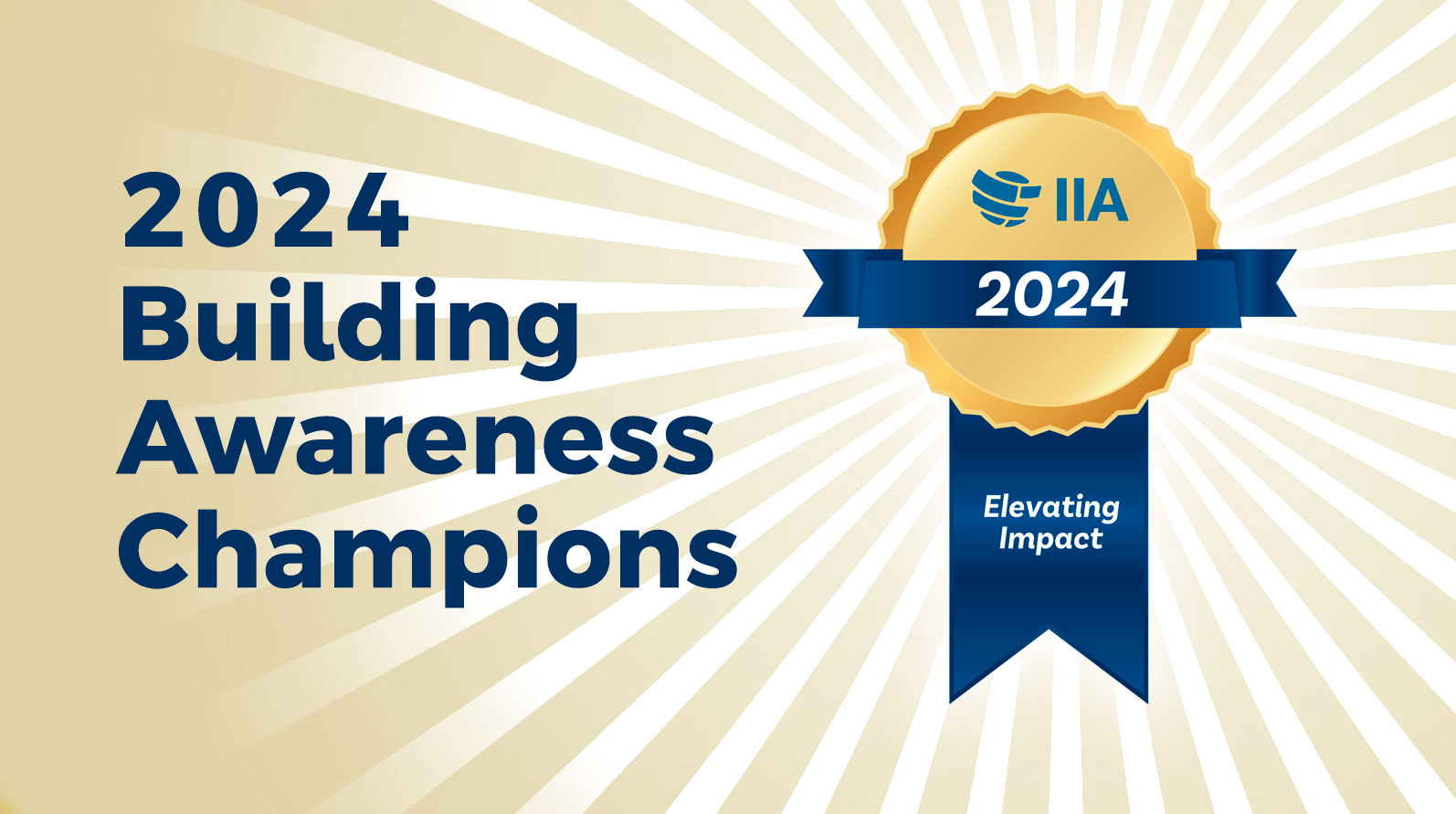 2024 Building Awareness Champions